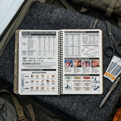Manual 03 Open Spread - 5500 kcal Nutrition Ratios & Frostbite Staging